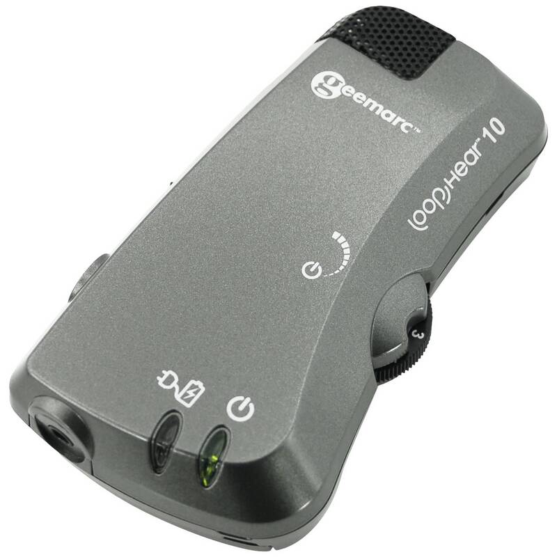 Geemarc Hörverstärker Headsetanschluss Hörgerät kompatibel Handverstärker 80W - 3521350012187