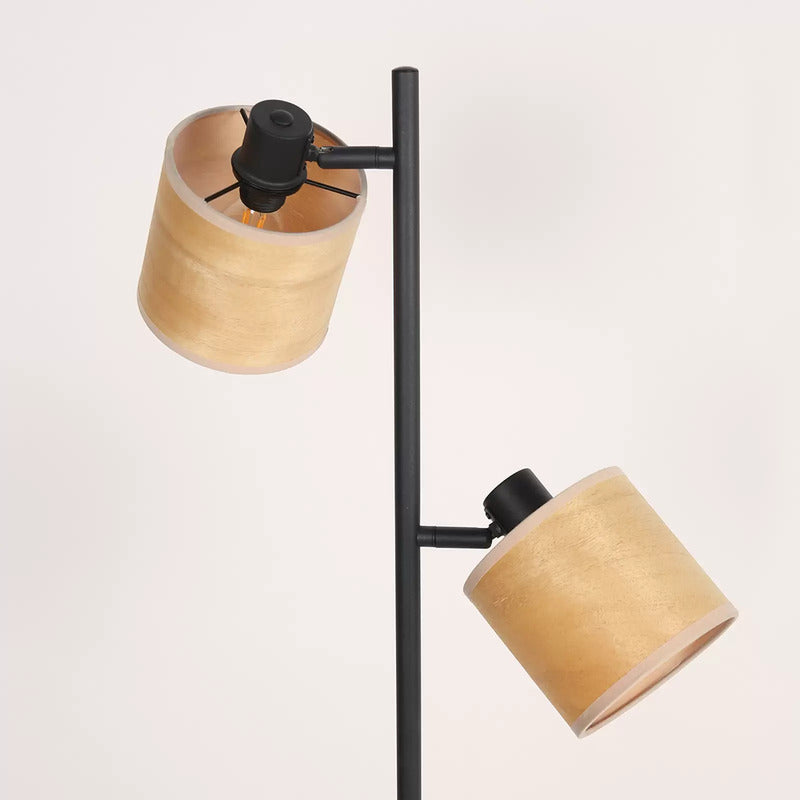 Steinhauer Stehleuchte Bambus 2-flammig Stehlampe Leselampe E14 SIEHE TEXT/FOTO - 8712746171457