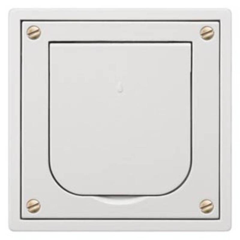 Siemens 5UB4650 Unterputz-Steckdose IP41 95 x 56 x 95 mm Metall grau - 4011721023366