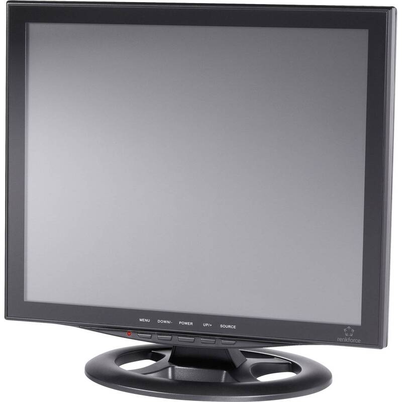 Renkforce 43,18 CM (17 ZOLL) LCD CCTV Monitor 1280x1024 4:3 für Videoüberwachung - 4016138823240