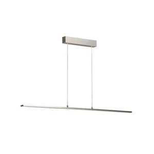 B-Ware FISCHER & HONSEL Hängelampe Marlo LED Pendelleuchte dimmbar CCT Aluminium 140cm
