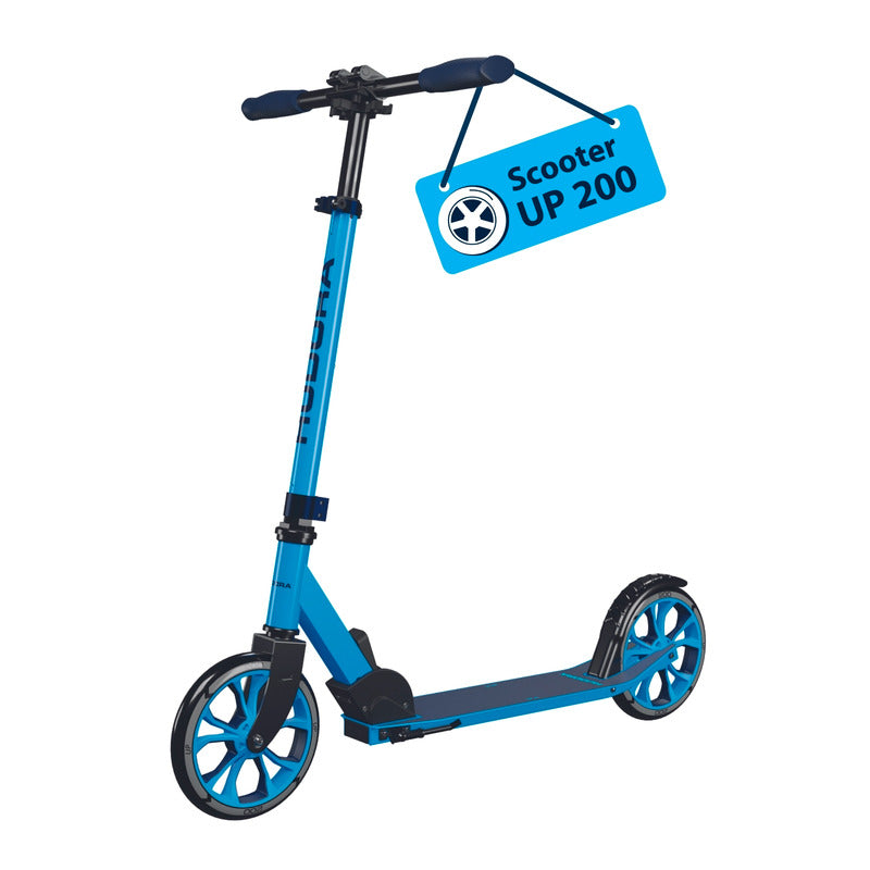 HUDORA Scooter UP 200 blau höhenverstellbar für Kinder ab 4 Jahren 100 kg - 4005998144510