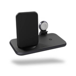 B-Ware ZENS Induktions-Ladegerät Aluminium Series 4 in 1 Stand Wireless Charger Watch