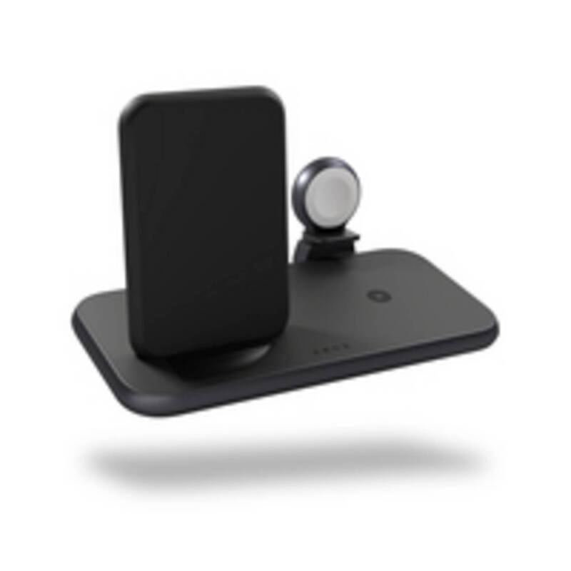 ZENS Induktions-Ladegerät Aluminium Series 4 in 1 Stand Wireless Charger Watch - 7438222414467