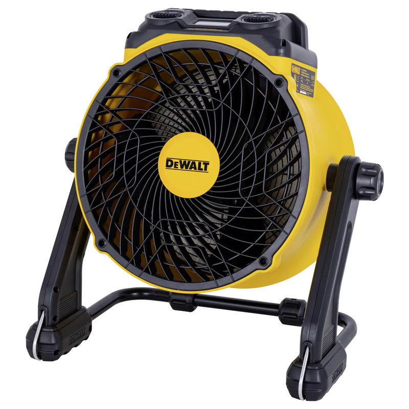 DeWalt Bodenventilator DXF1652 Ventilator Luftreiniger 116W Gelb Timer Lüfter - 6921183005023