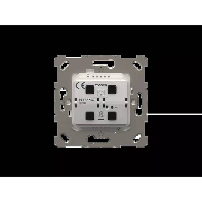 Theben Funk-Taster Schaltaktor Modul KNX RF Data Secure 4-fach 4941625 - 4003468492048