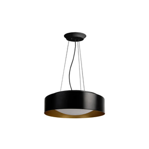 B-Ware Megaman Hängelampe Hängeleuchte Renzo XChange LED Pendelleuchte schwarz/gold