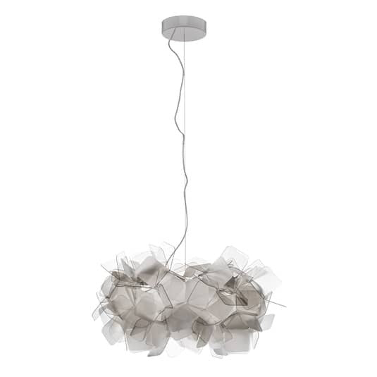 Slamp Pendelleuchte Hängeleuchte Clizia LED Lampe dimmbar grau Ø53cm 25cm - 8024727069005