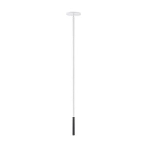 B-Ware Lucande Außenleuchte Gartenleuchte Akito LED Lampe 260cm IP54 weiß Aluminium