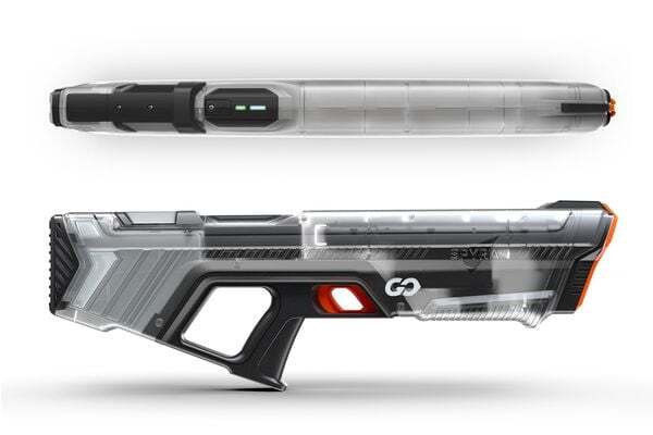 SPYRA GO Wasserpistole für Kinder ab 8 Jahren mit LED-Display und 9000 Blasts - 4260747380407