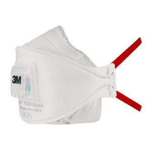 B-Ware 3M 9332+Gen3 SV Aura Atemschutzmaske FFP3 mit Cool-Flow Ausatemventil646