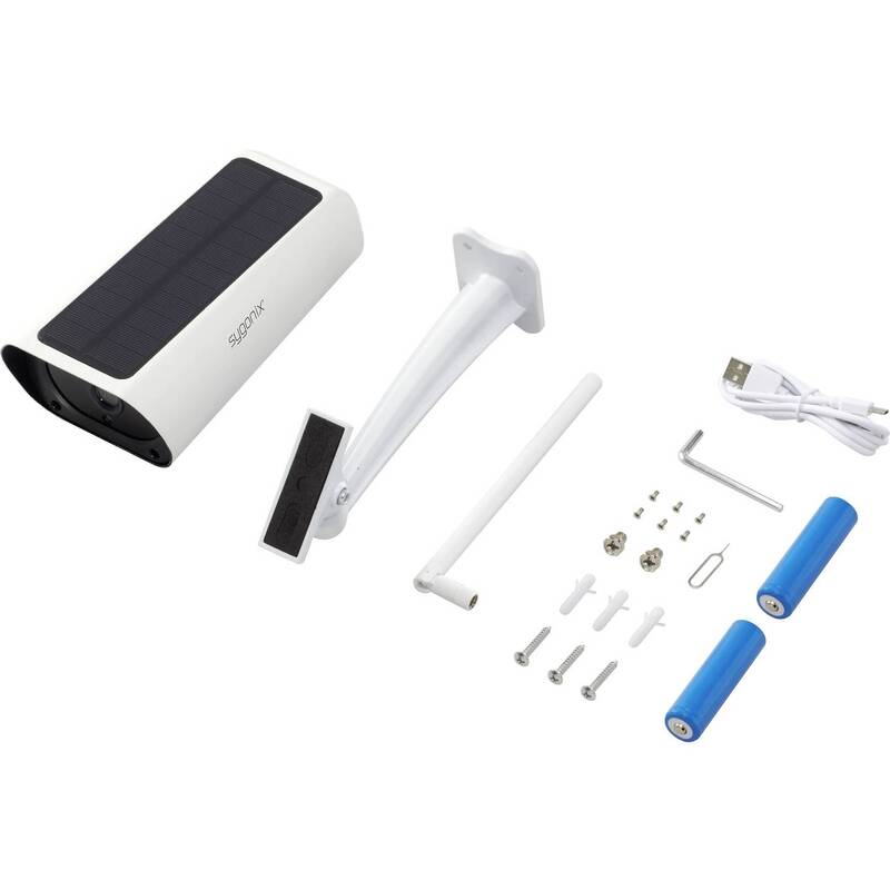 Sygonix WLAN IP Überwachungskamera 1080P Bullet-Kamera mit Bewegungsmelder IP66 - 4064161023076