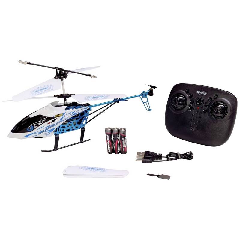 Carson Modellsport RC Einsteiger Hubschrauber Eagle 280 Crash Stop 2,4GHz RTF - 4005299009709