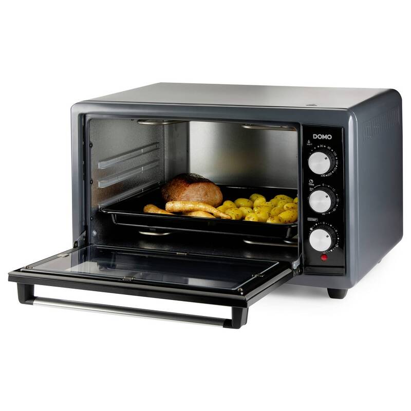 DOMO multifunktionaler Backofen Ofen XXL 50L Elektro Backeinsatz Temperatur 230 - 5411397173751
