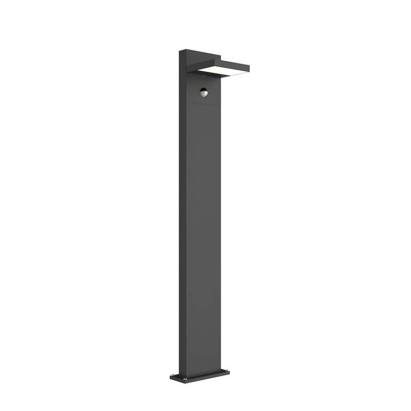 Lucande Wegeleuchte Silvan LED Gartenleuchte Pollerleuchte anthrazit 100cm - 4251096556759