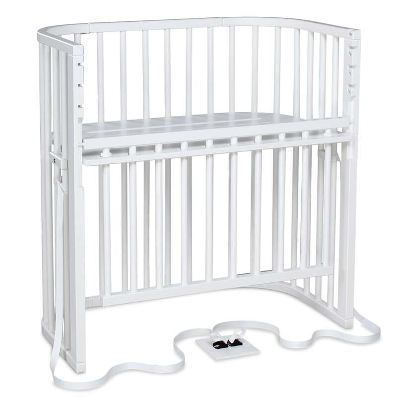 babybay Boxspring Comfort Plus Weiß Beistellbett für Boxspringbetten 150 kg - 2000578978204