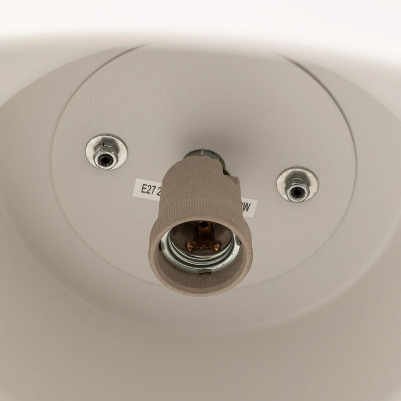HKliving Hängeleuchte Pendelleuchte Metall weiß matt Factory L Lampe Ø 50 cm792 - 4546001