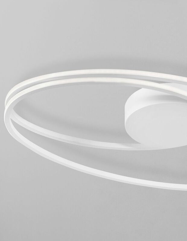 Nova Luce Deckenleuchte Deckenlampe VIARREGIO LED Weiß Warmweiß Wohnzimmer 28 W - 5212017411259