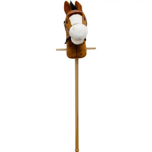 B-Ware VEDES Steckenpferd Plüsch Pferd Sound braun 98 cm Spielzeug Kinder Reitstock
