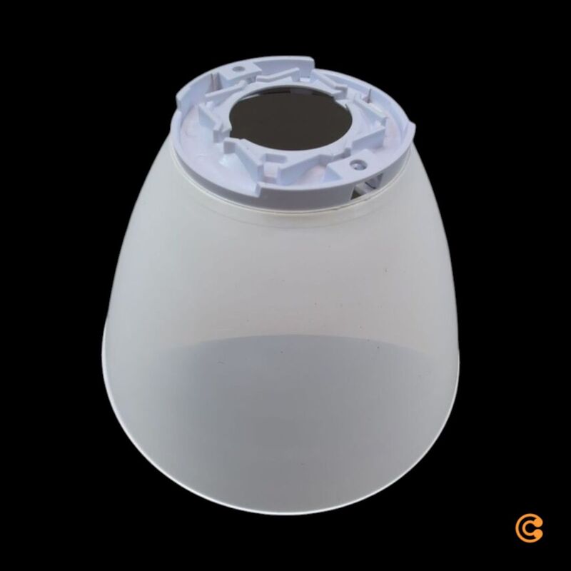 Deko Light Reflektor Kunststoff 120mm Deko Lampe Lichtlenkung Weiß 930569 - 4042943163295