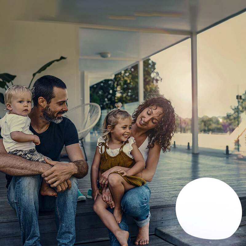 Newgarden Buly Bodenleuchte Gartenleuchte LED Kugel weiß Ø50cm IP65 3W - 8436558740624