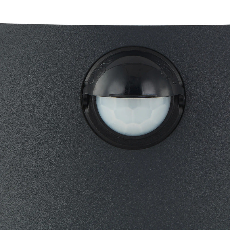 Lindby Außenwandleuchte Vimal LED Gartenlampe mit Sensor dimmbar schwarz 26cm - 4251911764697