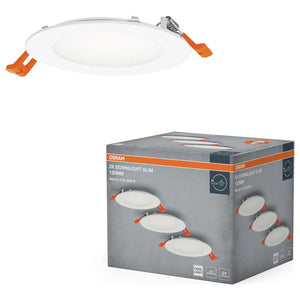 B-Ware OSRAM HOMELIGHTING Deckenstrahler Einbau-Downlight LED Kaltweiß 3er-Pack Ø120mm