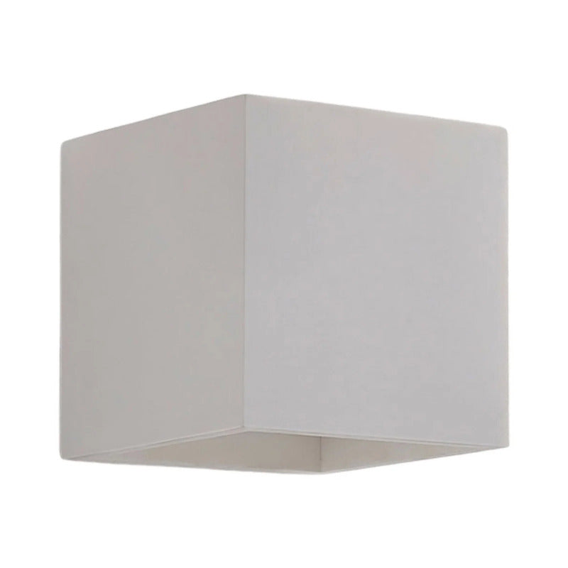 Lindby Wandleuchte Kay LED Wandlampe dimmbar Gips weiß 11,5x11,5cm IP20 - 4251096535693