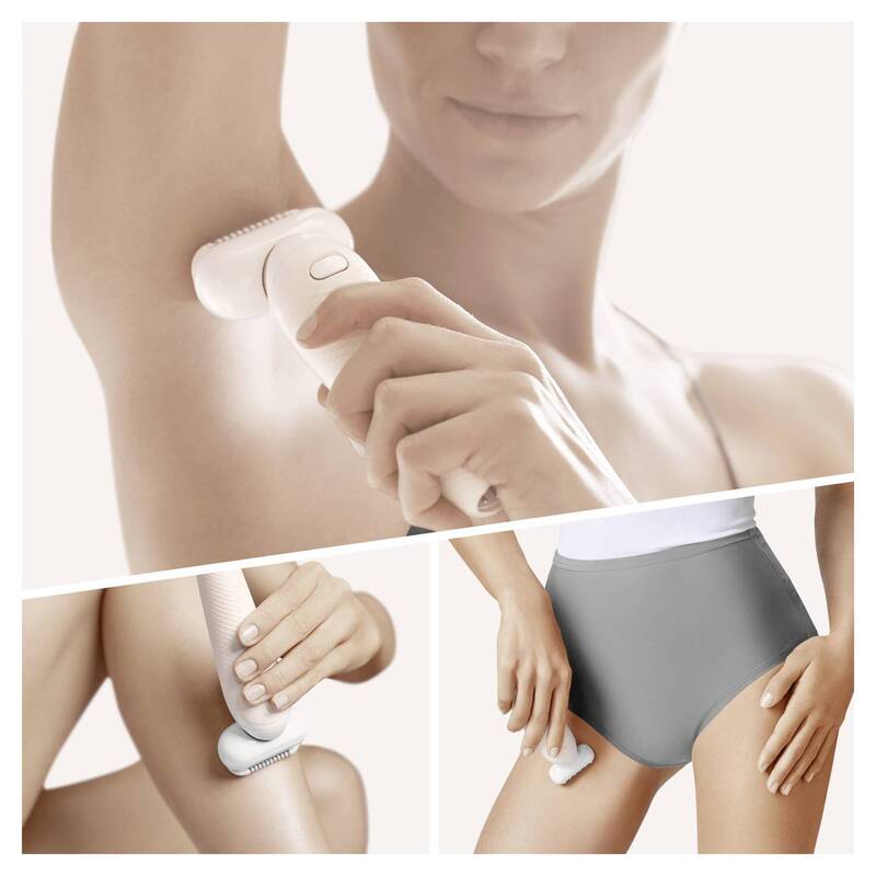 Braun Silk-épil Flex SES 9003 3D Epilierer Haarentferner Damen Weiß Wet Dry - 8700216020275