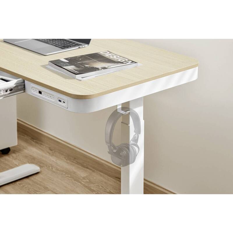 SpeaKa Professional Sitz/Steh-Schreibtisch elektrisch höhenverstellbar Bürotisch - 4064161314150