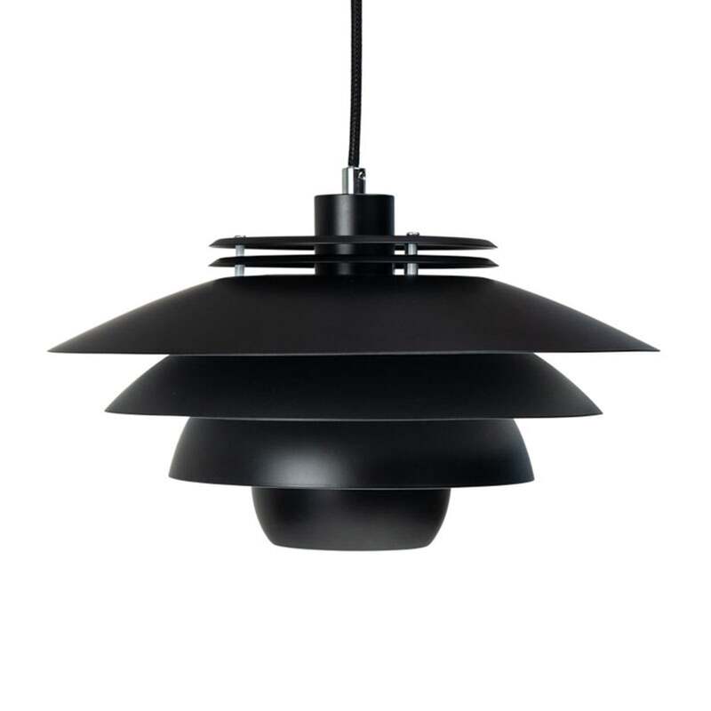 Dyberg Larsen Ejka Hängeleuchte Hängeleuchte Lampe Leuchte E27 Metall schwarz - 5704709064442