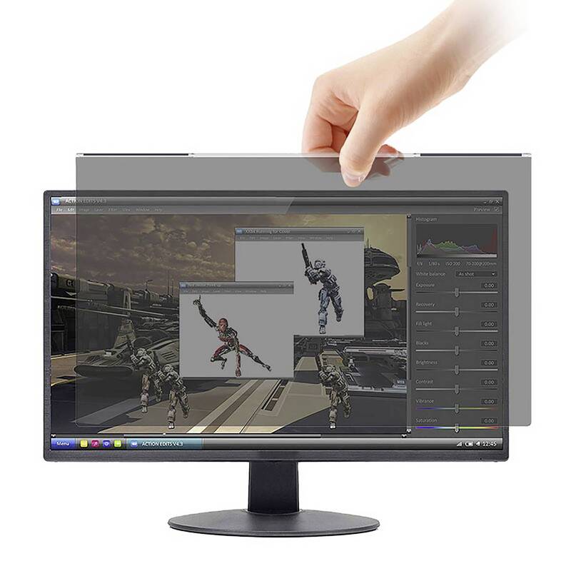 Renkforce Blickschutzfolie 61 cm (24 Zoll) Blaulichtreduzierung Querformat - 4064161393315