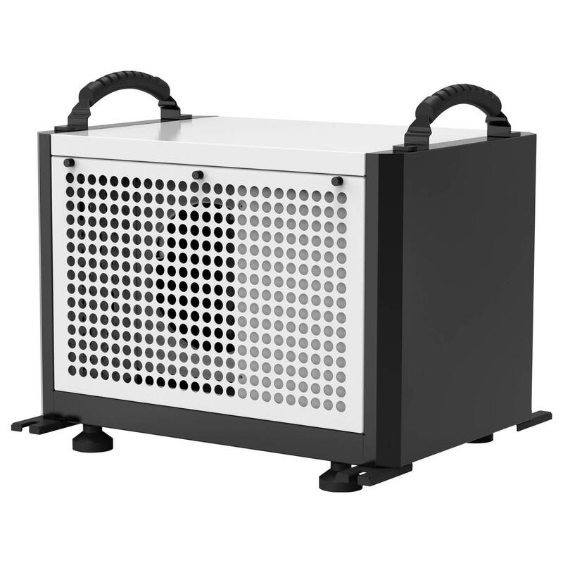 TOOLCRAFT Luftentfeuchter Entfeuchter Industrie TC50 Grau LCD Display tragbar - 4064161471402