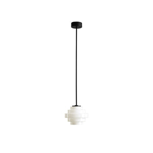 B-Ware Deckenleuchte Filo Milky M G9 LED Lampe Leuchte schwarz 14cm Designer