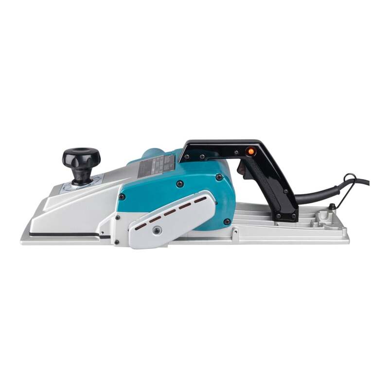 Makita Zimmermannshobel 1806B Hobelmaschine Holzarbeiten 1200W 170mm blau - 0088381003957