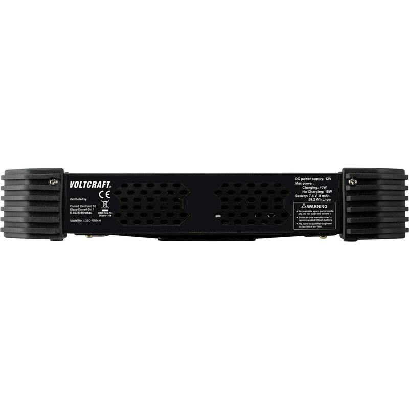 Voltcraft Hand-Oszilloskop DSO-5104H 100 MHz 4-Kanal 1 GSa/s 40 Mpts 14 Bit DSO - 4064161075242
