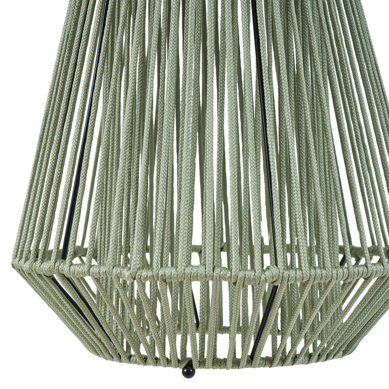 Lindby Solarleuchte Hängelampe Lampe LED grün Kunststoff USB Akku Schalter - 4255830909429