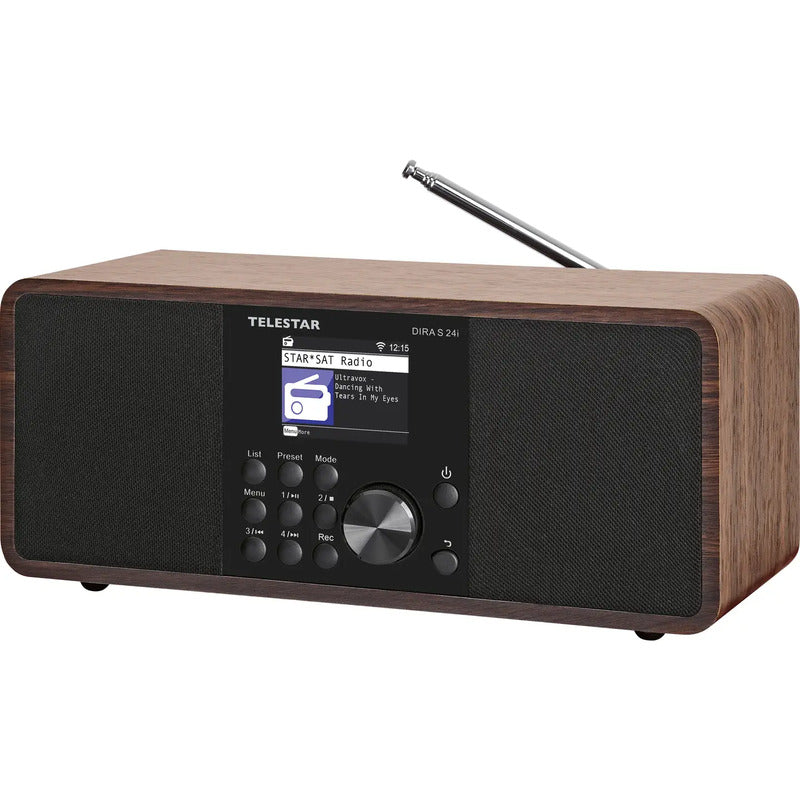 Telestar Internet Tischradio DIRA S 24i DAB+ Bluetooth AUX Aufnahmefunktion - 4024035300016