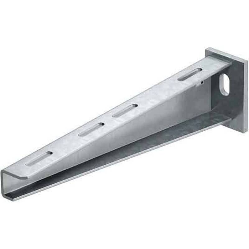 OBO Bettermann Wandhalter Ausleger Halterung Wand Stielausleger Grau 610 mm - 4012195238447