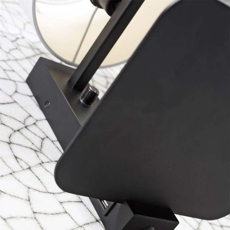 IT'S ABOUT ROMI Wandleuchte Wandleuchter Florence Schirm schwarz Indoor E14 LED - 8716248082709