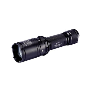 B-Ware NiteCore Taschenlampe EF1 830lm wasserdicht IP67 Aluminium schwarz 153mm lang