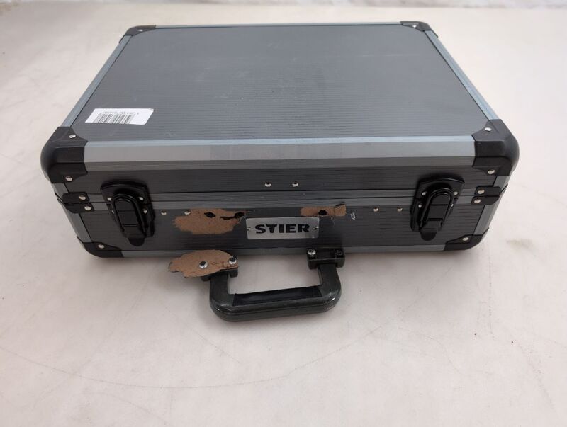 Stier Werkzeugkoffer 144-teilig Aluminiumkoffer Werkzeugset Handwerkzeug - 4251709619147