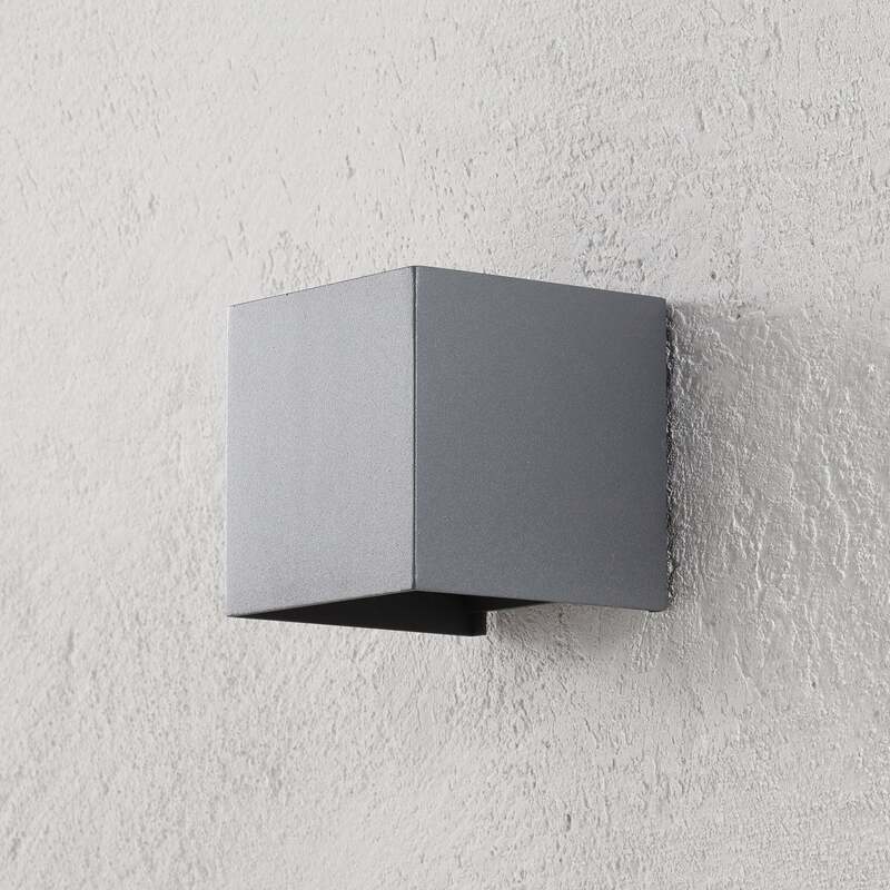 Orion Außenwandleuchte LED Cube anthrazit Gartenleuchte Wandleuchte 10x10cm IP54 - 9003090253630