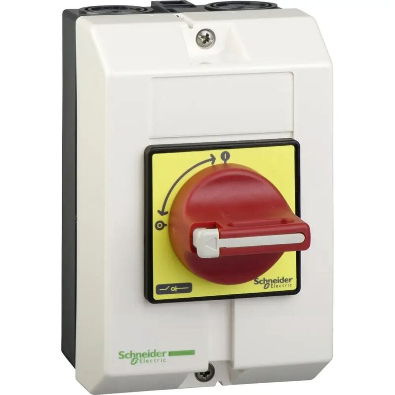 Schneider Electric Not-Aus-Schalter VCF2GE verriegelbar IP65 690V 29A rot Knopf - 3389110194104