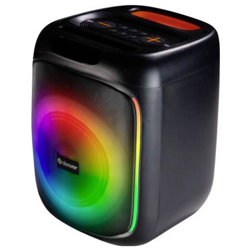 Denver Bluetooth-Lautsprecher Partylautsprecher Musikbox AUX USB SD BPS-165 - 5706751074332