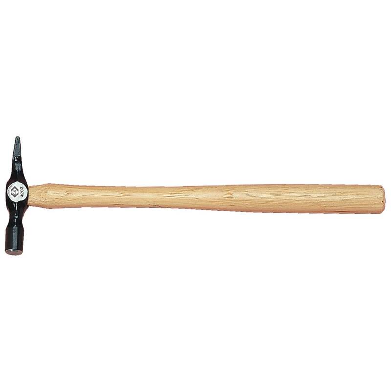 C K Stifthammer Hammer Nagelhammer Kohlenstoffstahl Hickory Holz 114 g Schwarz - 5013969522105