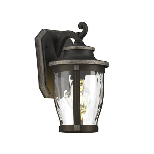 Lindby Philody Außenwandleuchte 29 cm Gartenleuchte Terrassenlampe Außenleuchte - 4251096568073