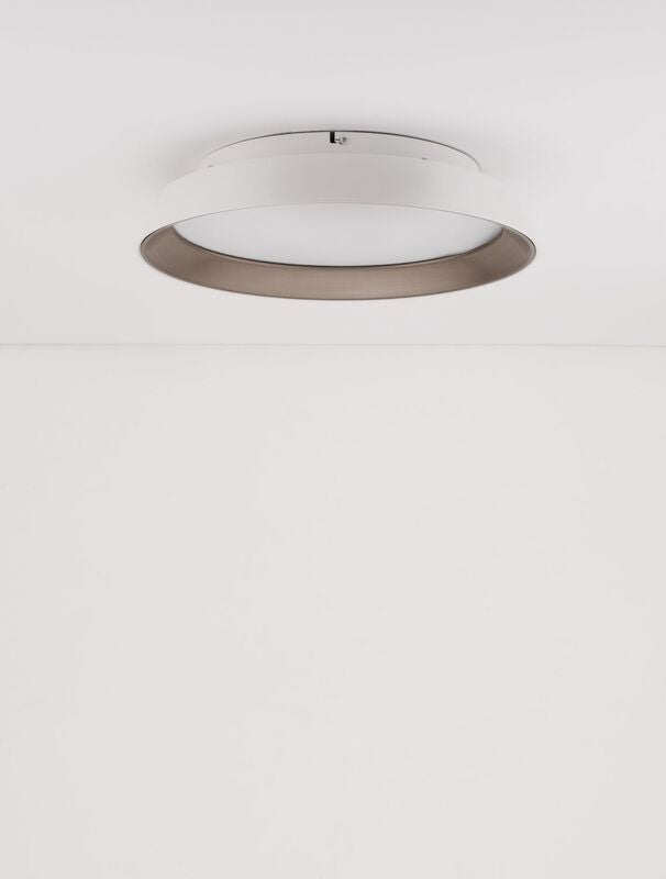 Nova Luce Deckenleuchte Deckenlampe LED VELA Weiß Warmweiß dimmbar 45 cm 30 W - 5212017431677