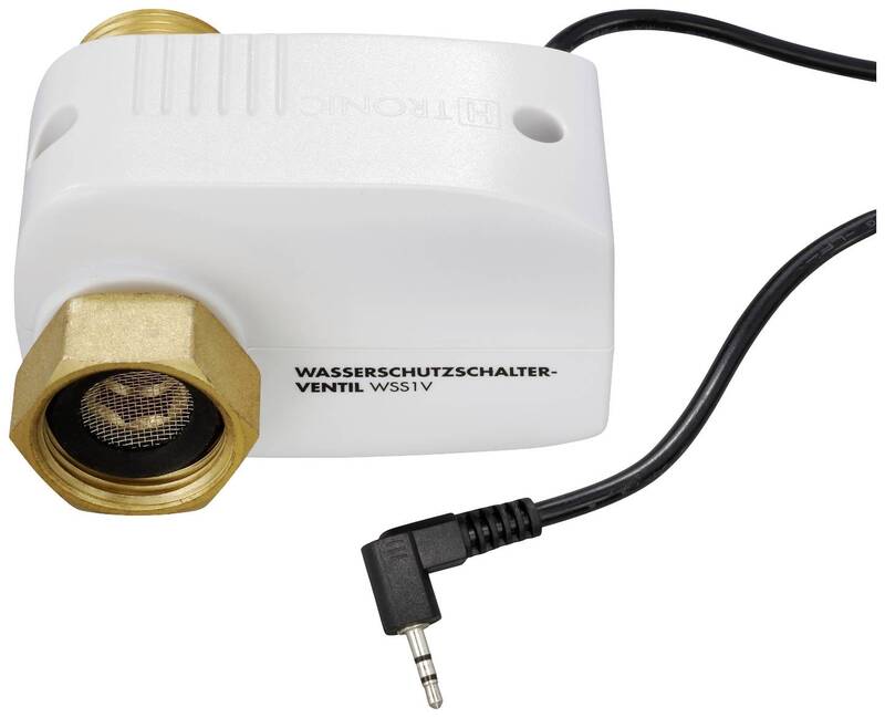 H-Tronic 1114725 Wassermelder mit externem Sensor netzbetrieben Wasserschal818 - 4260003174252