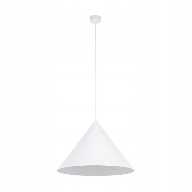 TK Lighting Pendelleuchte Hängeleuchte Cono LED Lampe Leuchte E27 weiß Ø50cm - 5906135100101
